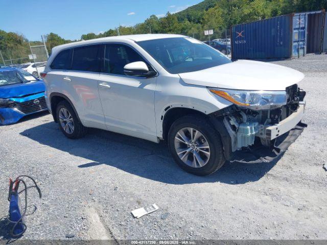  Salvage Toyota Highlander