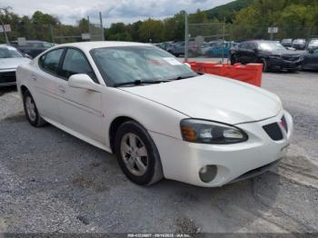  Salvage Pontiac Grand Prix