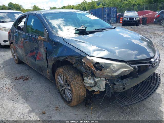  Salvage Toyota Corolla