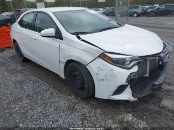  Salvage Toyota Corolla