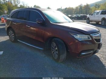  Salvage Acura MDX
