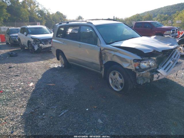  Salvage Toyota Highlander