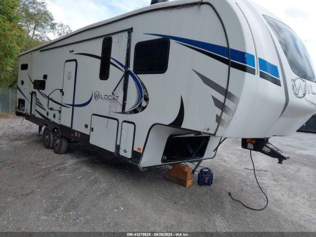 Salvage Wildcat Travel Trailer