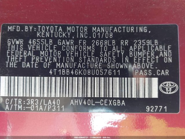 Toyota Camry Image 9