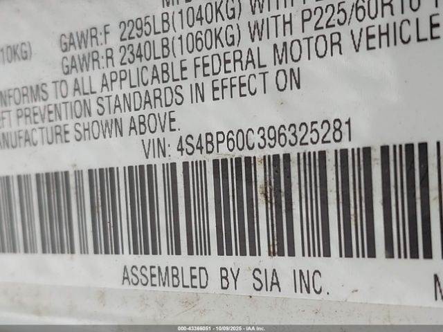 Subaru Outback 2.5i Image 13