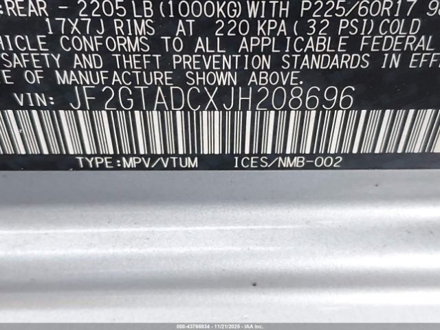 Subaru Crosstrek 2.0i Premium Image 7