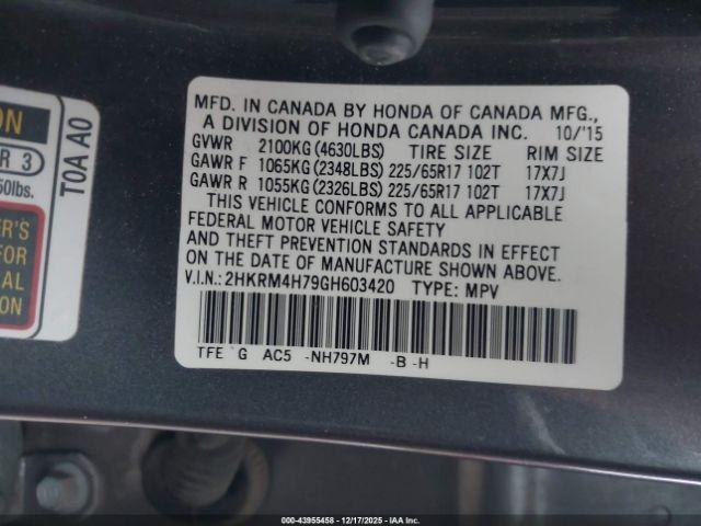 Honda CR-V Ex-l Image 8