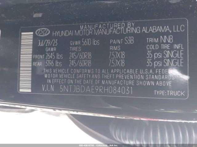 Hyundai SANTA CRUZ Sel Image 3