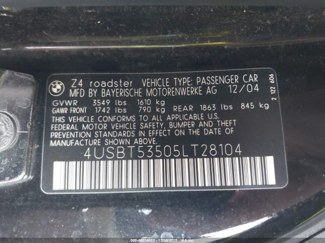 BMW Z Series 3.0i Image 6