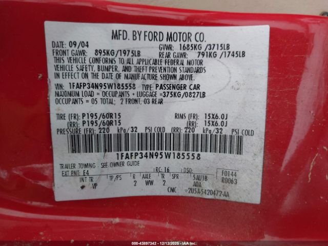 Ford Focus Zx4 Image 6