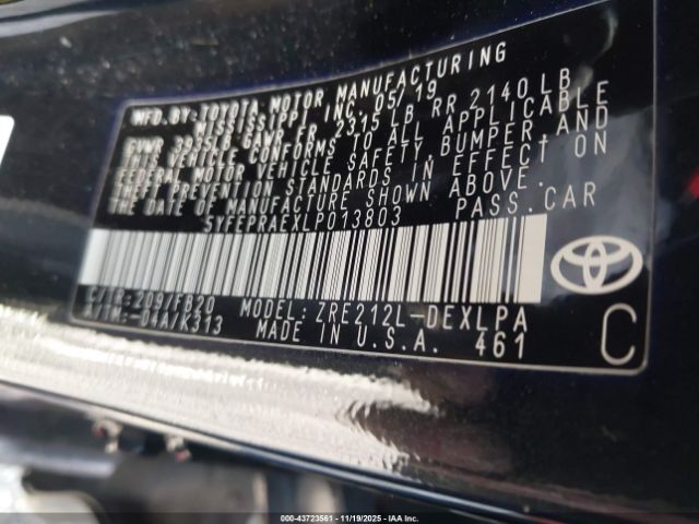 Toyota Corolla Le Image 3