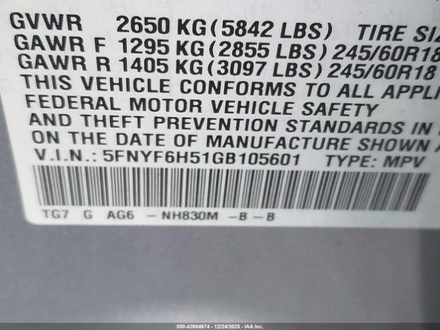 Honda Pilot Ex-l Image 9