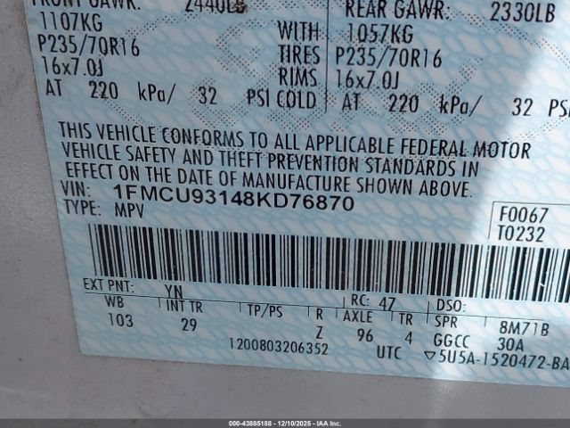 Ford Escape Xlt Image 17