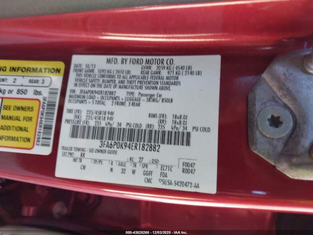 Ford Fusion Titanium Image 7