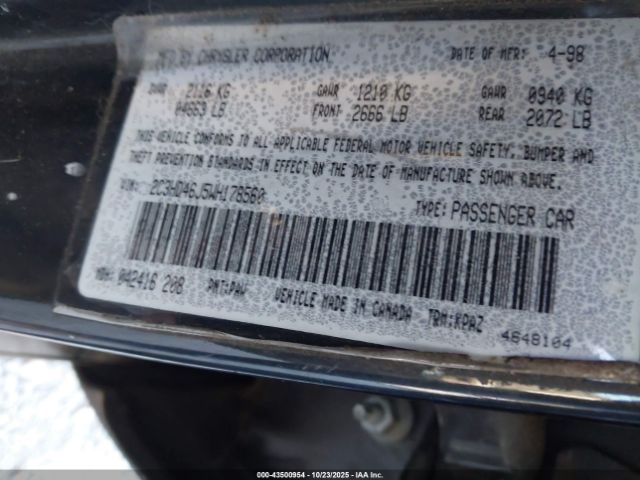 Chrysler Concorde Lx Image 10