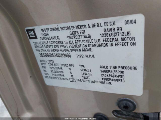 Buick Rendezvous Cx Image 8