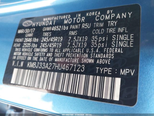 Hyundai TUCSON Night Image 13