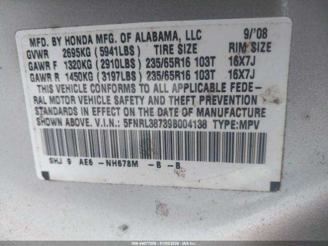 Honda Odyssey Ex-l Image 8