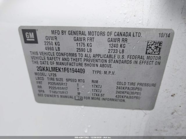 GMC Terrain Sle-1 Image 8