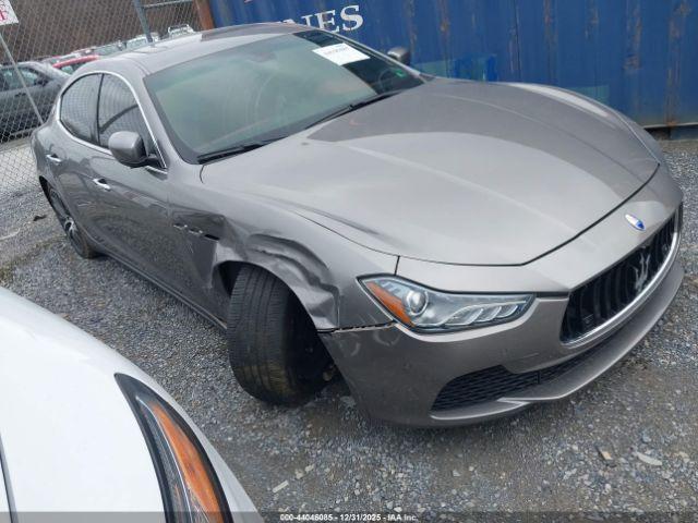  Salvage Maserati Ghibli