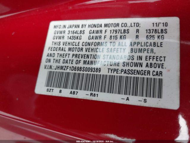 Honda CR-Z Ex Image 10